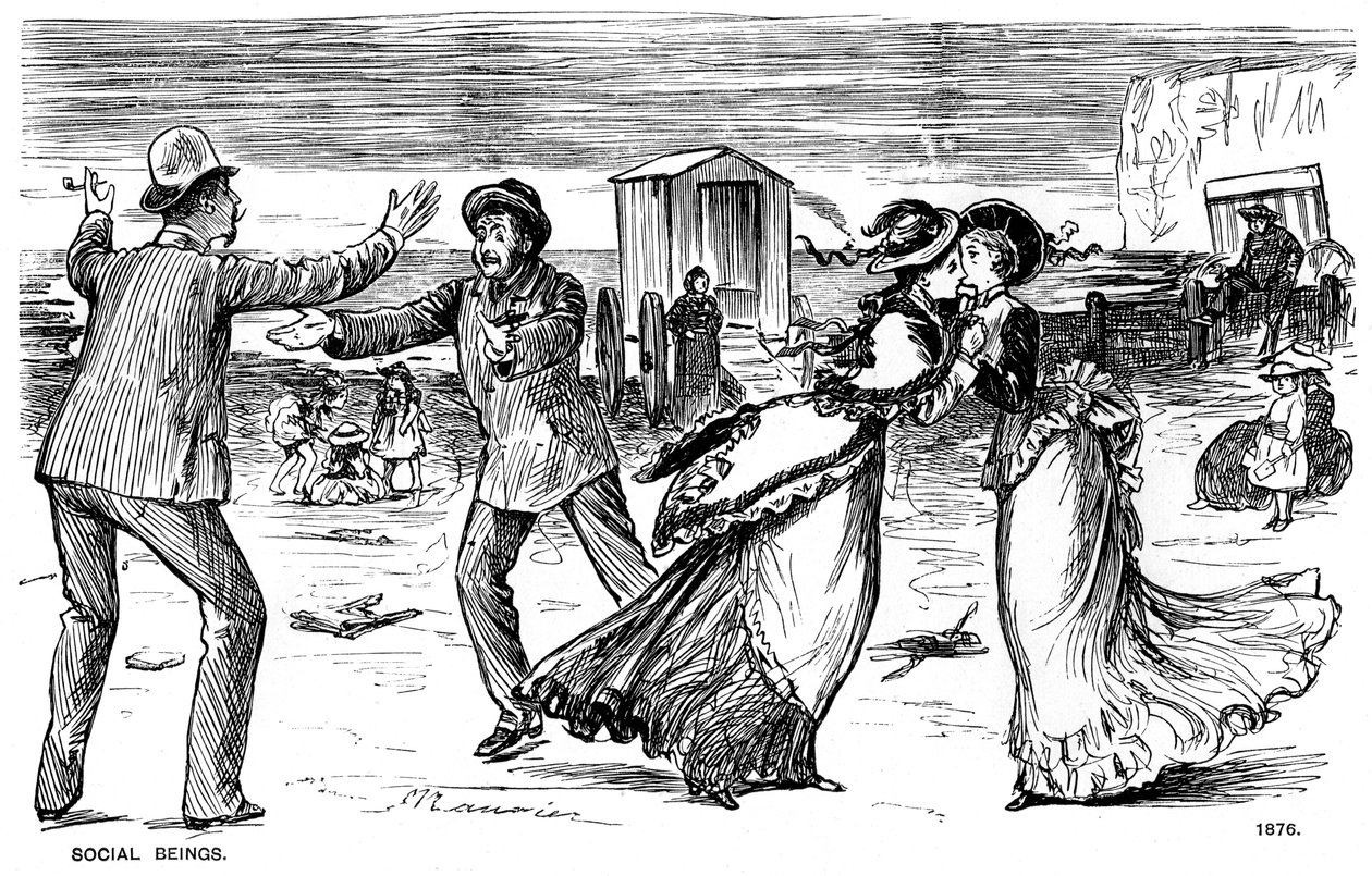 Seres sociais, 1876 1891 de George du Maurier
