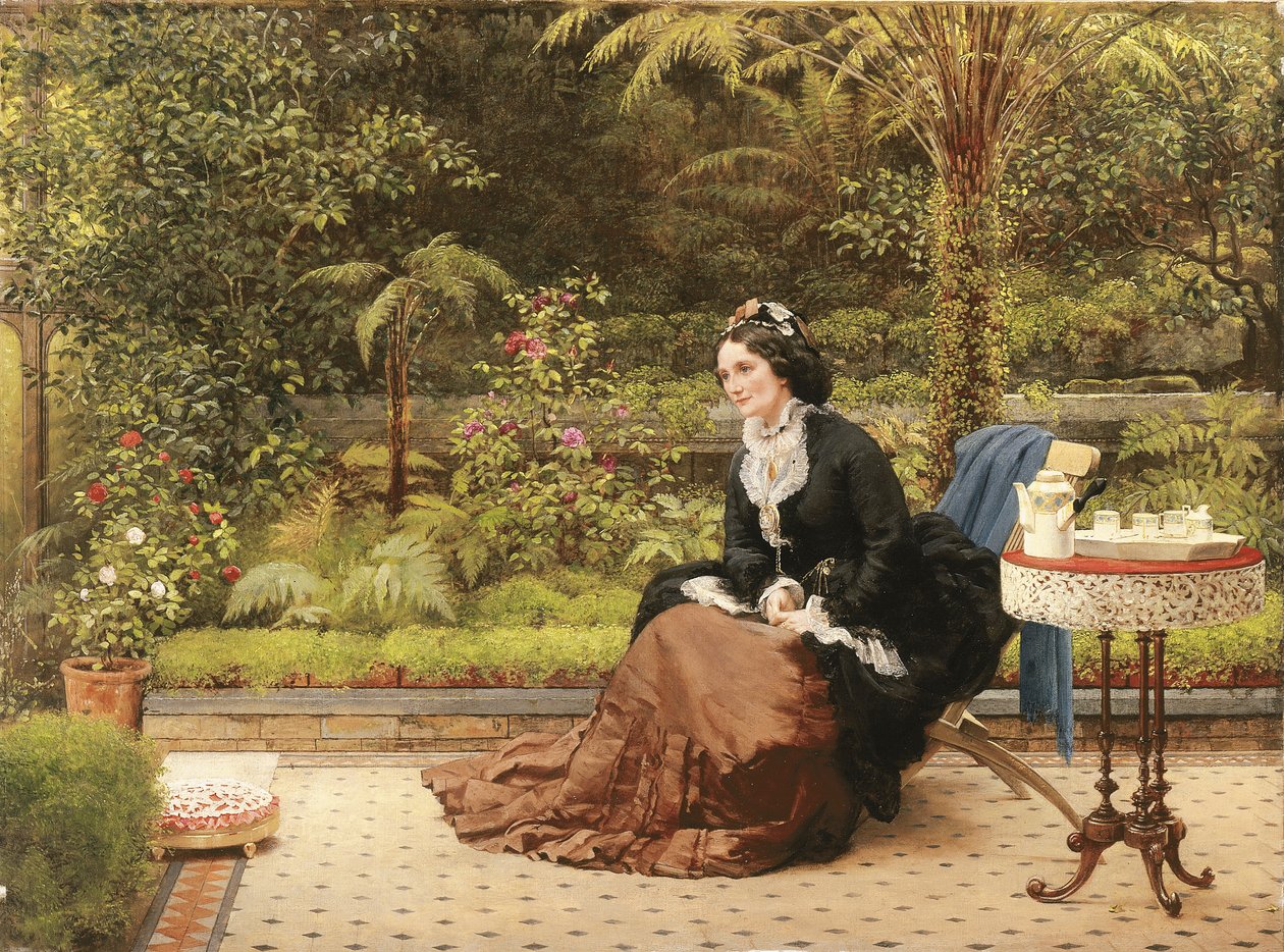 Relógio de cinco horas, c.1874 de George Dunlop Leslie