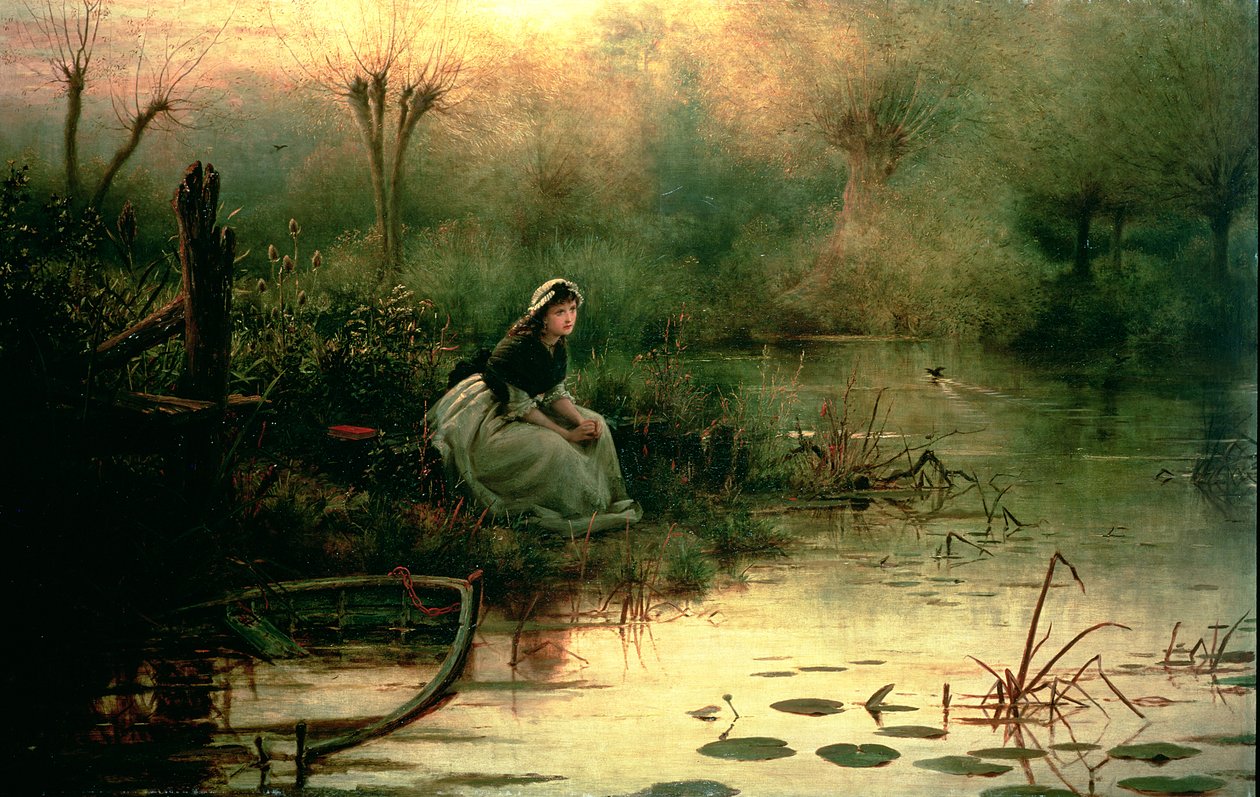 Salgueiro, salgueiro de &39;Hamlet&39; por William Shakespeare (1564-1616) de George Dunlop Leslie