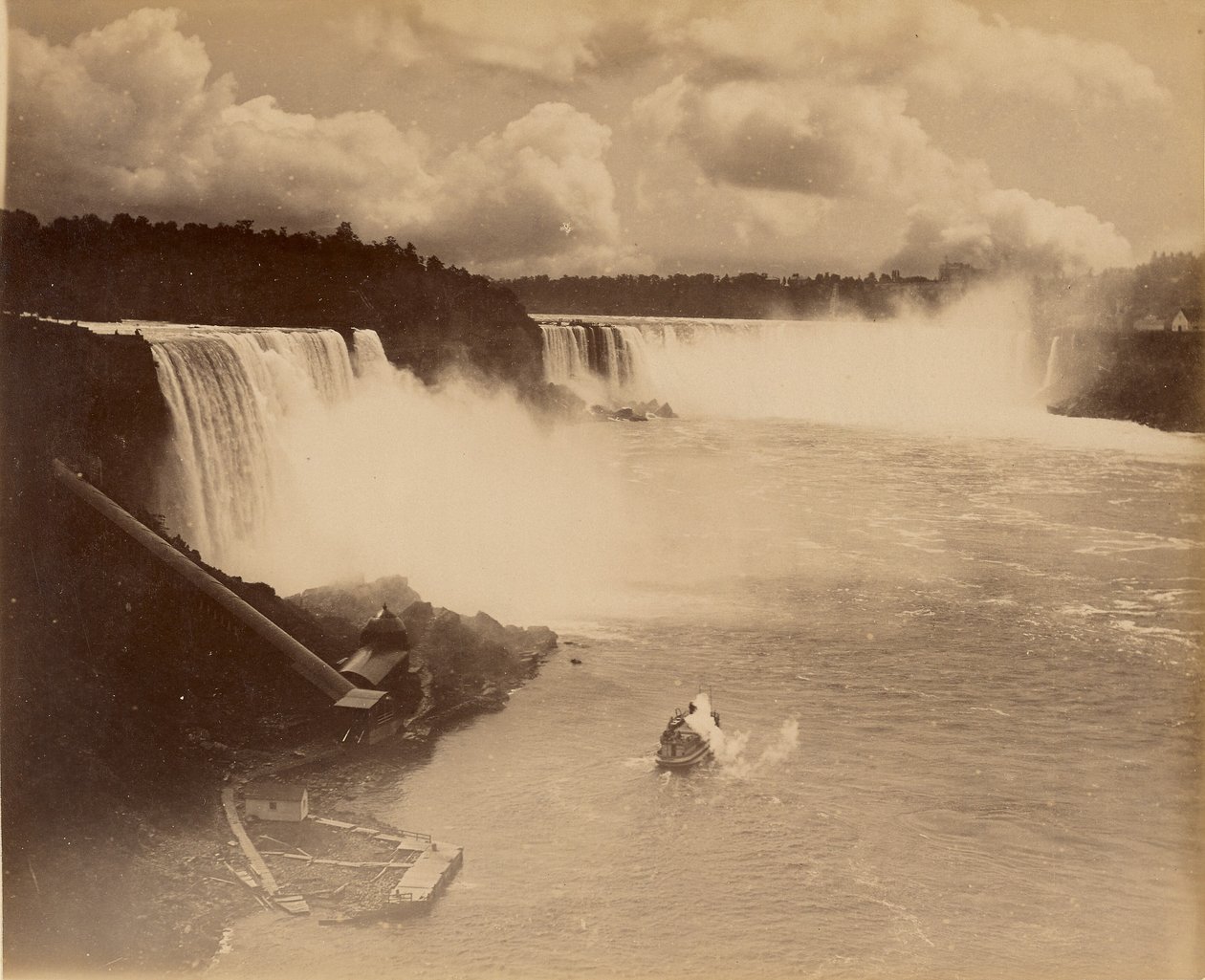 Cataratas do Niágara de George E. Curtis