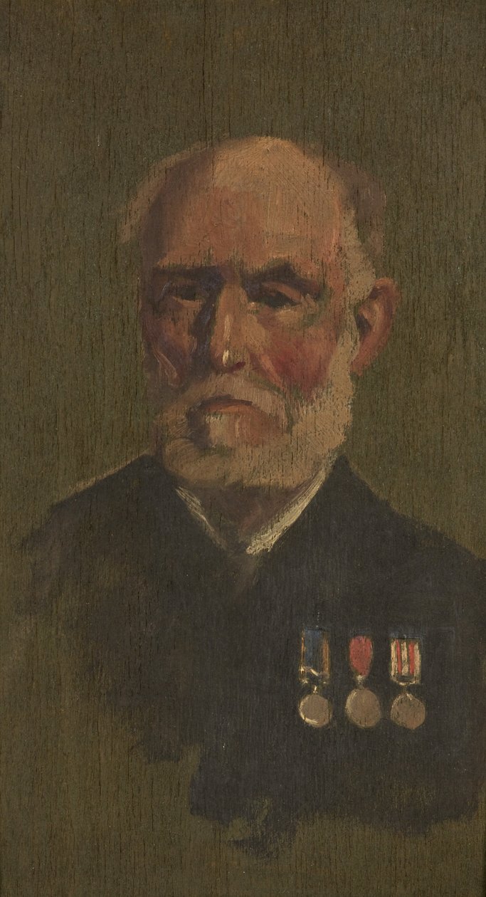 Retrato de P. Larkin de George Edmund Butler