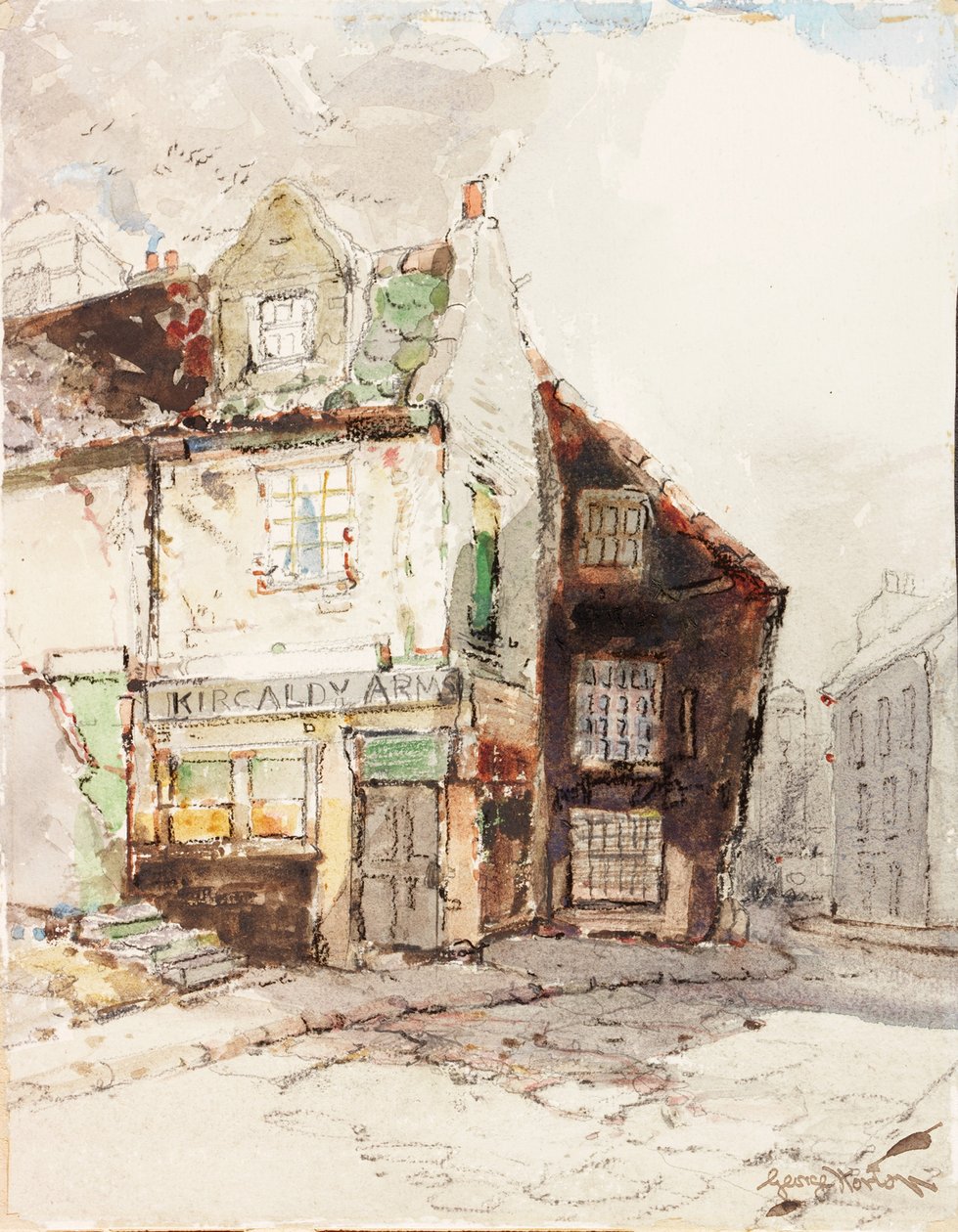 Kirkcaldy Arms (carvão) de George Edward Horton