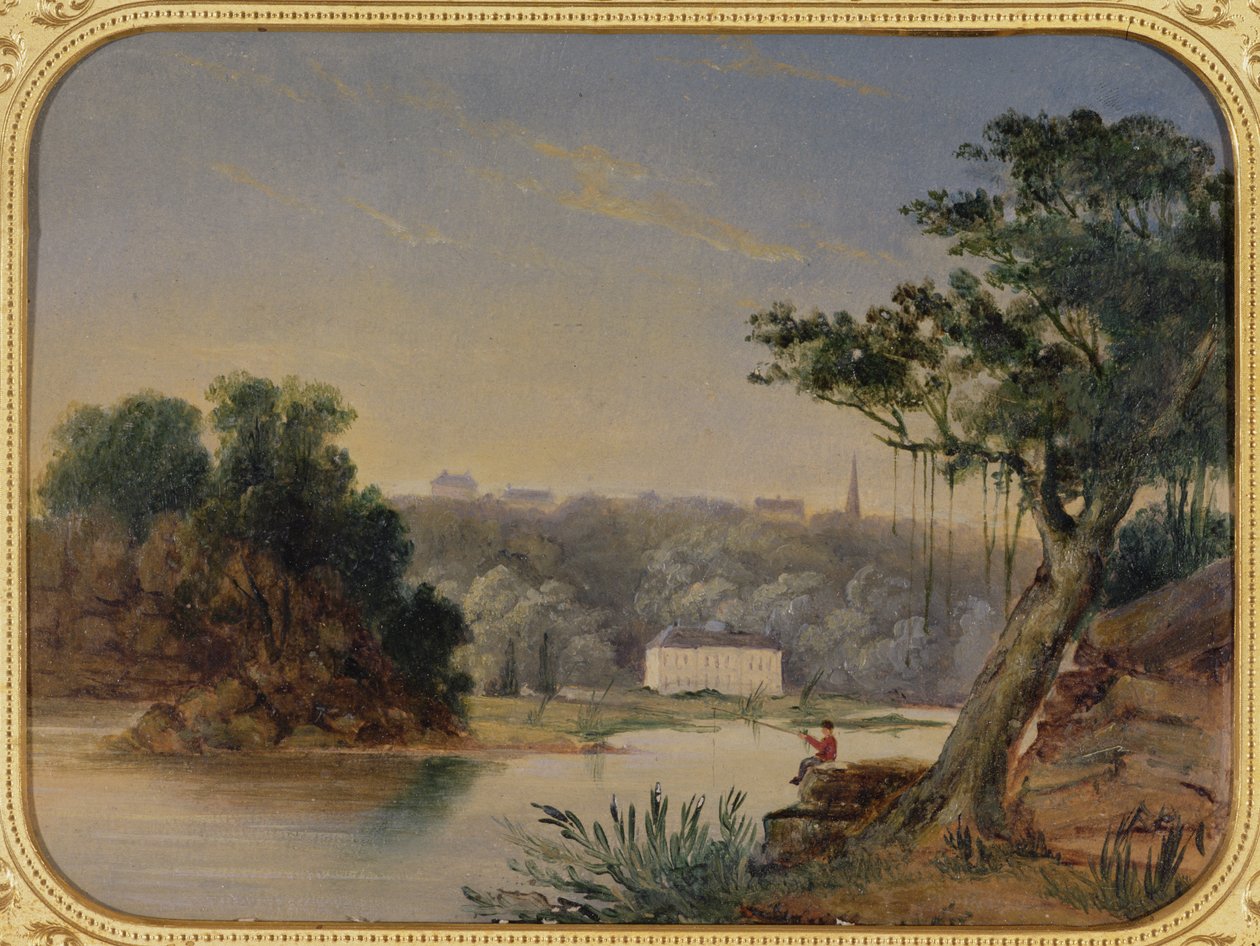 Dan Coopers House, Porto de Sydney, século XIX de George Edward Peacock