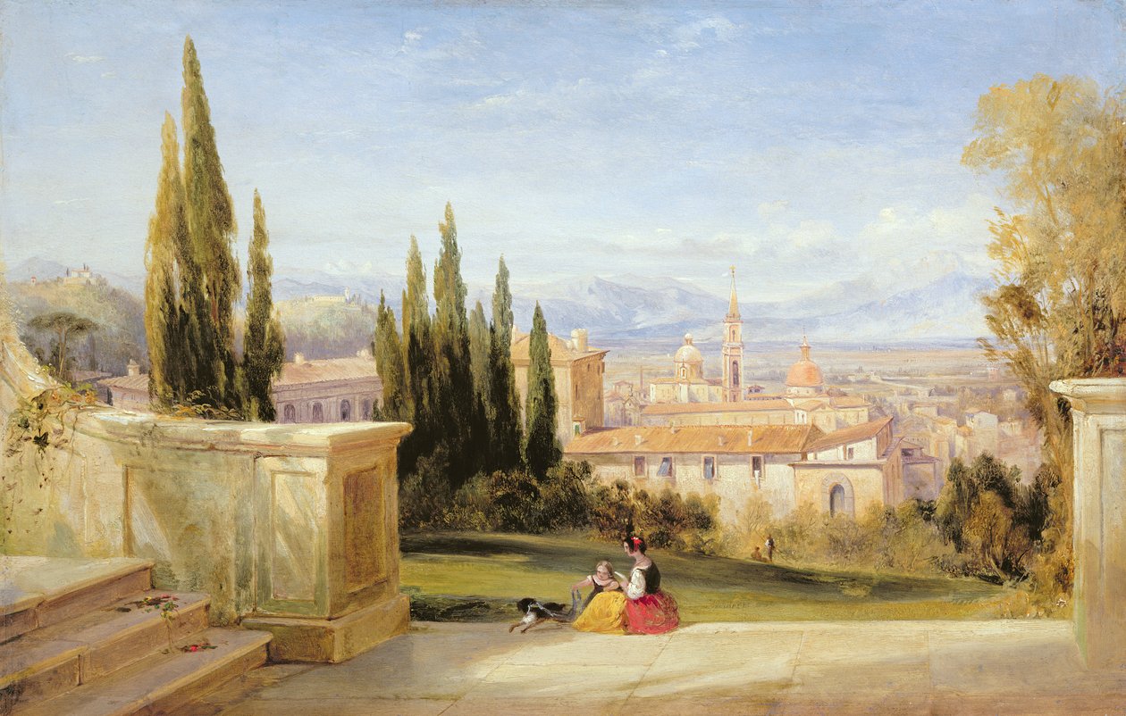 Paisagem italiana de George Edwards Hering