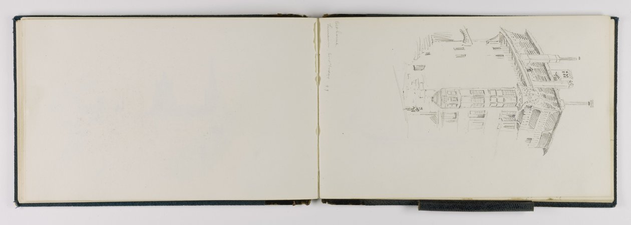 (Sketchbook) Casa antiga, Lausana de George Elbert Burr
