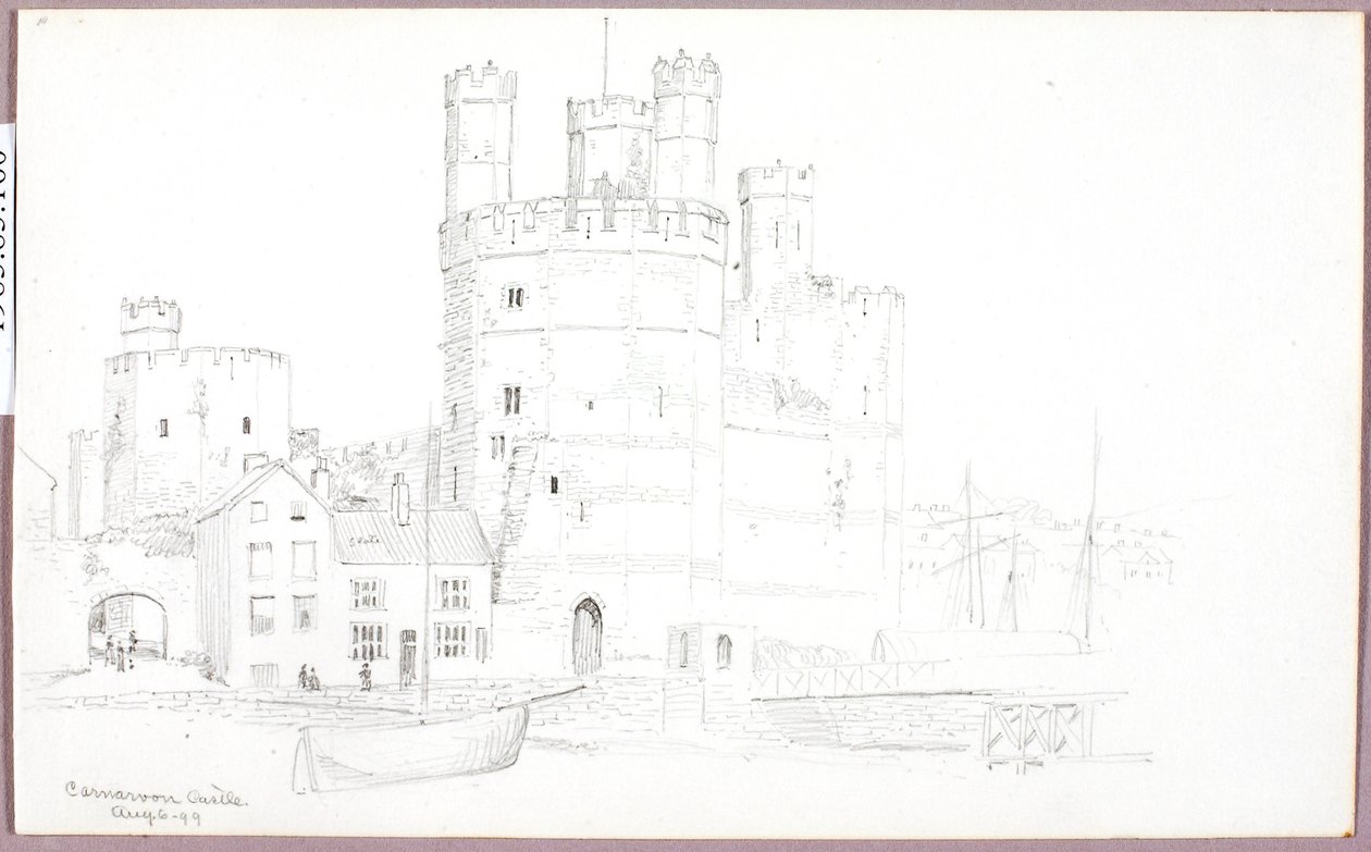 Castelo de Caernarvon de George Elbert Burr