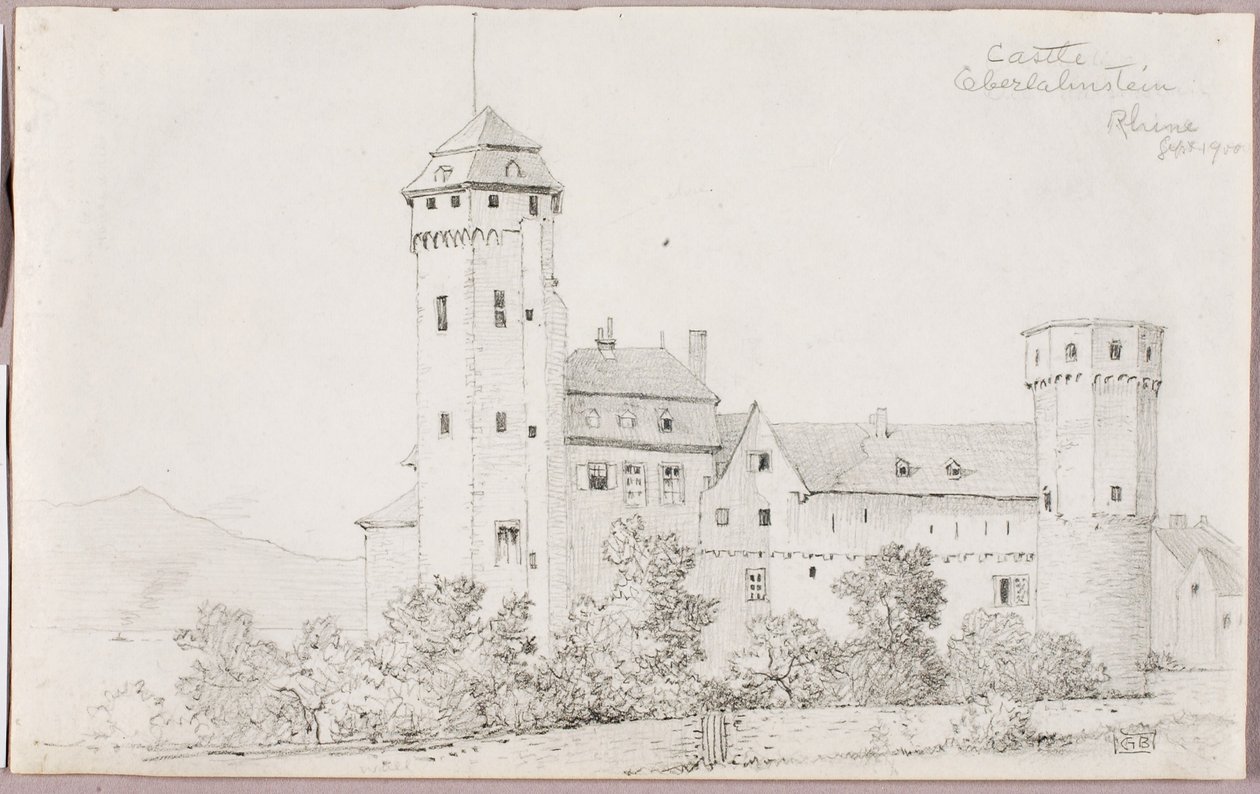 Castelo de Oberlahnstein, Reno de George Elbert Burr