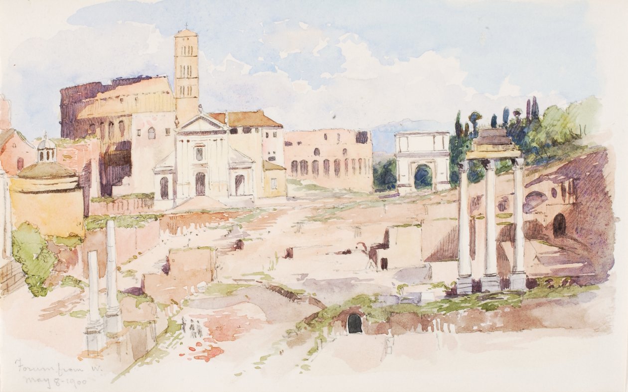 Fórum de W., 1900. de George Elbert Burr
