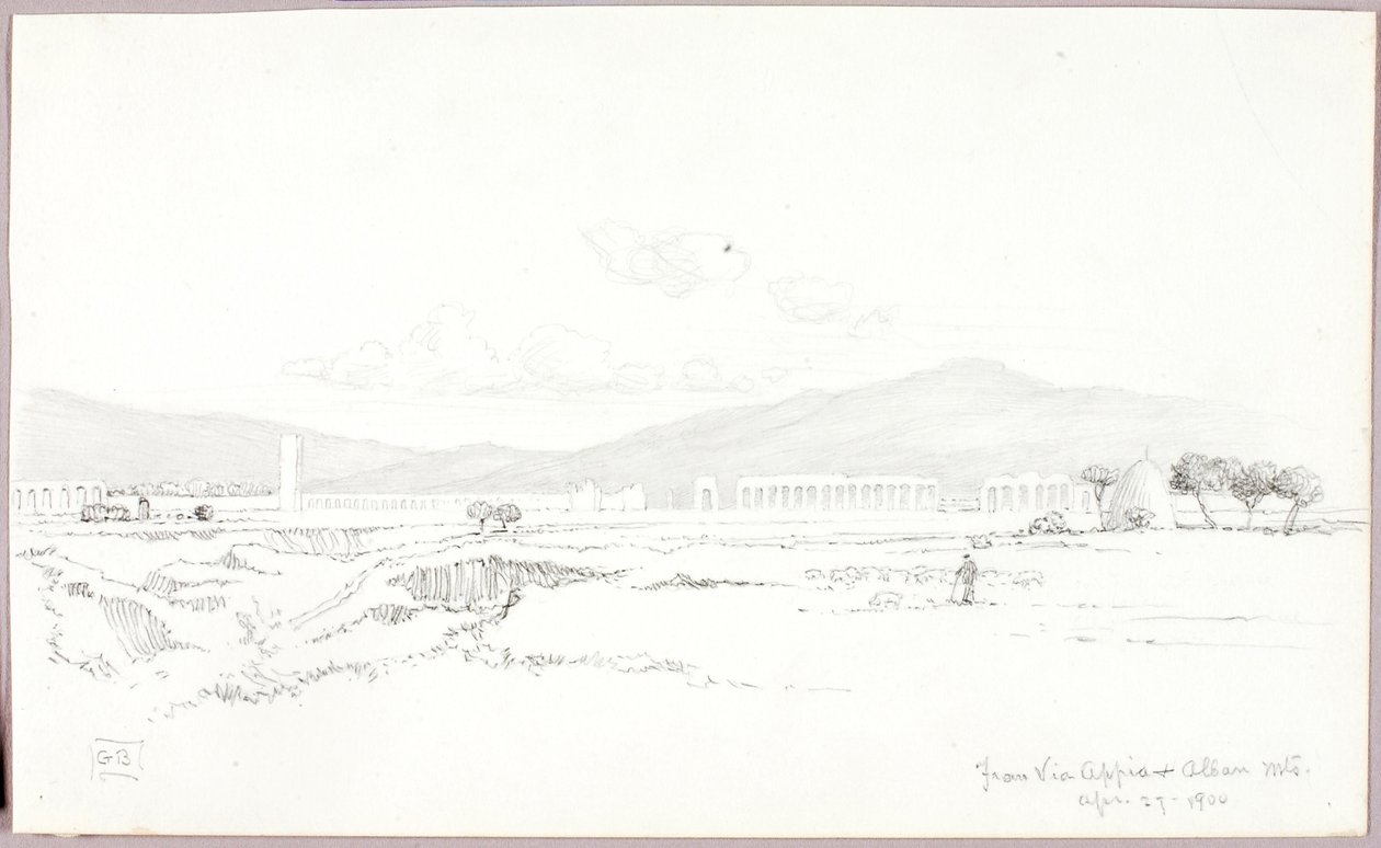Da Via Appia e dos Montes Albanos de George Elbert Burr
