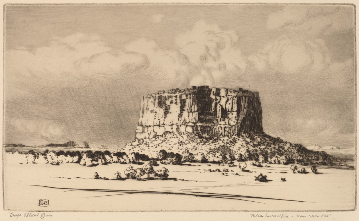 Mesa Encantada, Novo México (nº 2) de George Elbert Burr