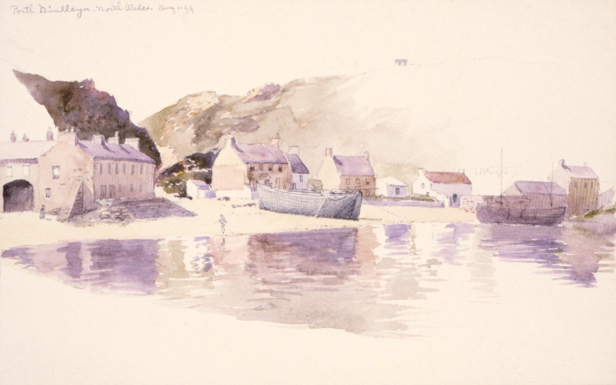 Porth Dinlleyn, País de Gales do Norte de George Elbert Burr