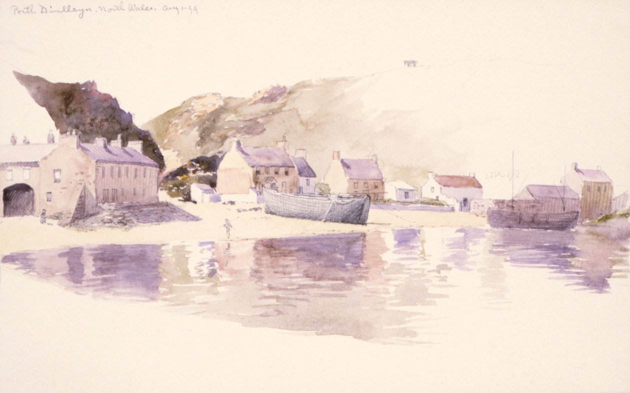 Porth Dinlleyn, North Wales, 1899. de George Elbert Burr