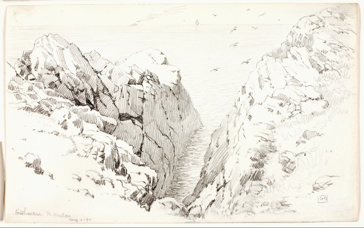 Porthwen, Norte do País de Gales de George Elbert Burr