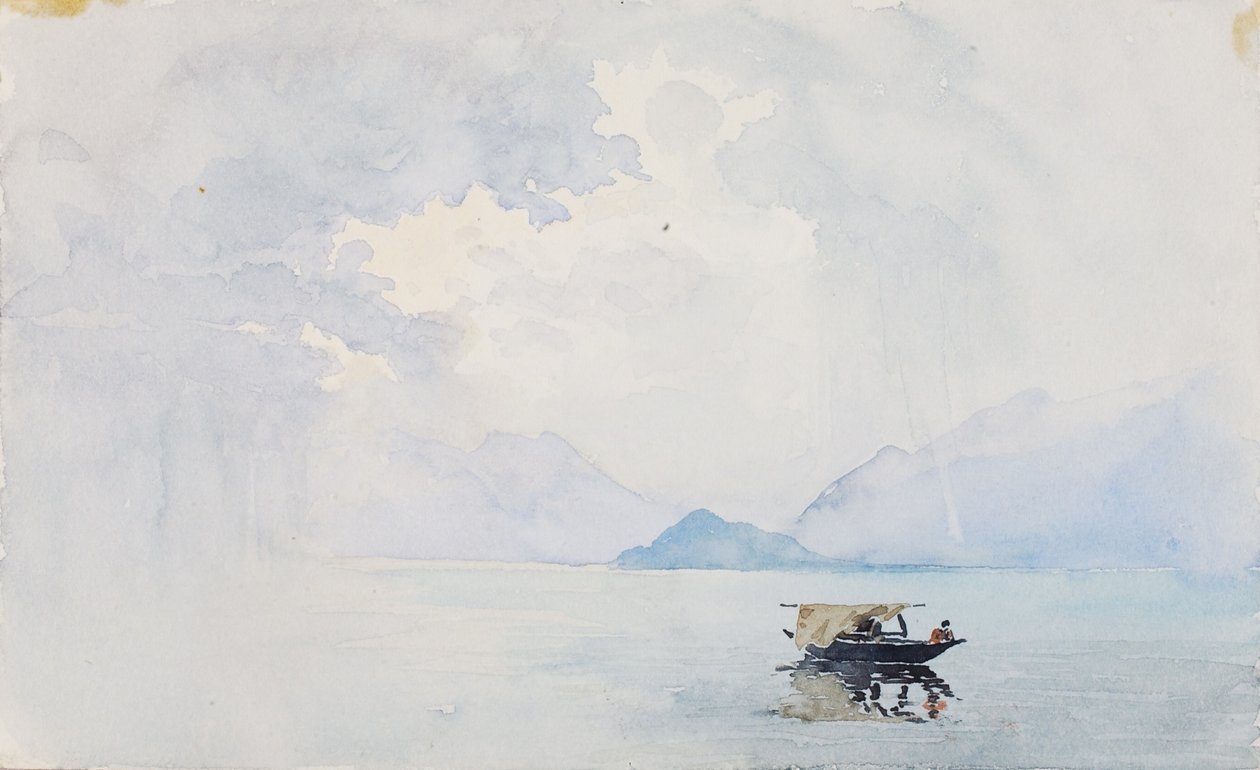 Chuva, Bellagio de George Elbert Burr