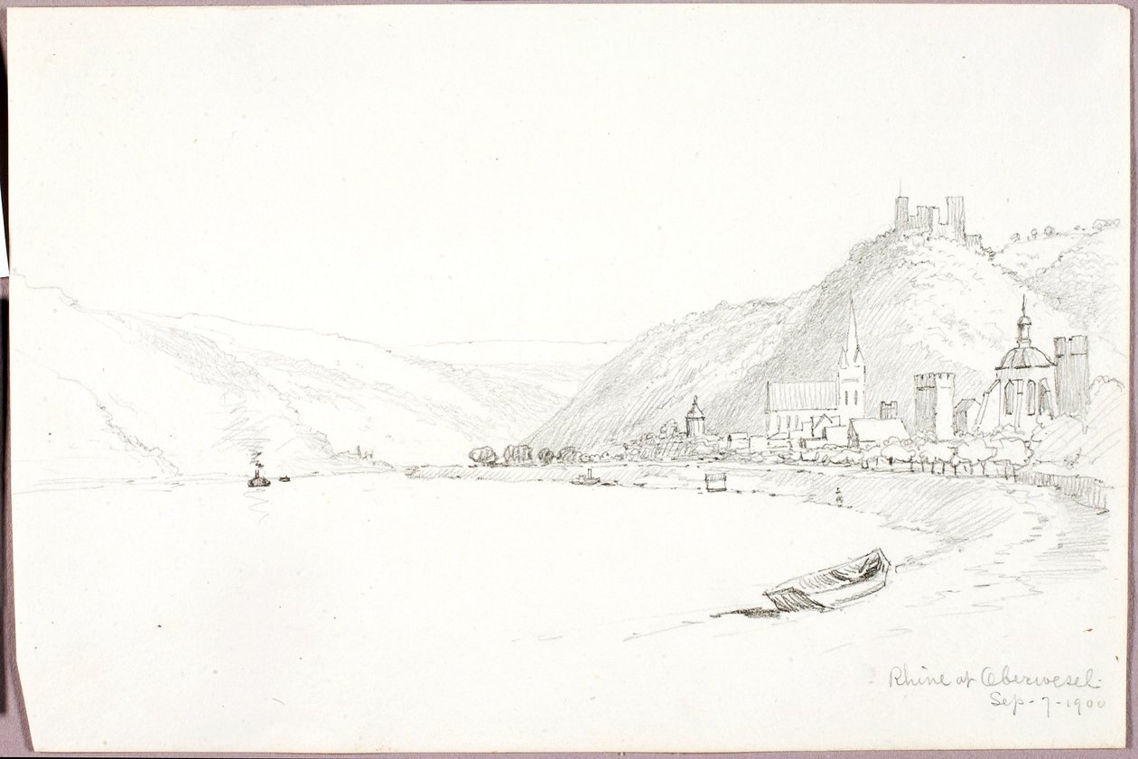 Reno em Oberwesel de George Elbert Burr
