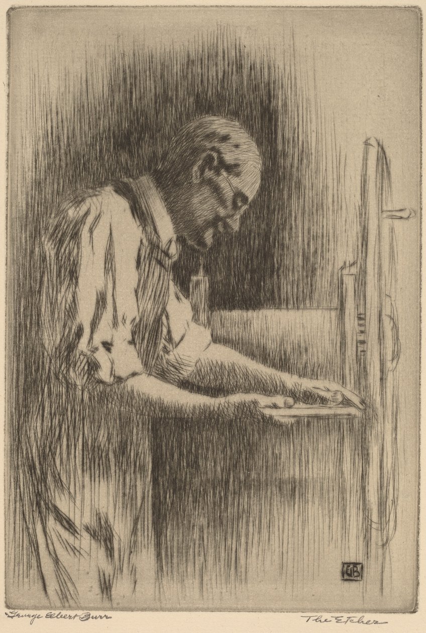 O gravador de George Elbert Burr