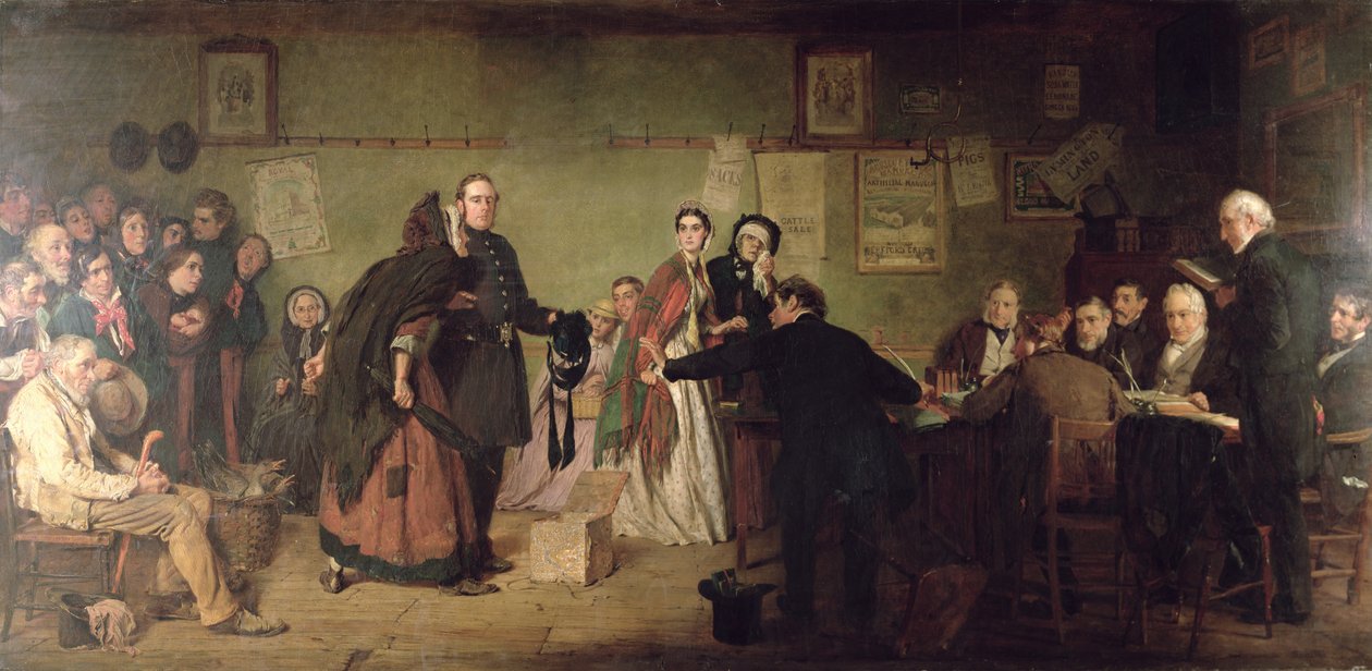 Antes dos magistrados de George Elgar Hicks