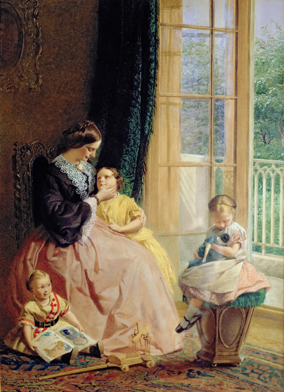 Sra. Hicks, Mary, Rosa e Elgar de George Elgar Hicks