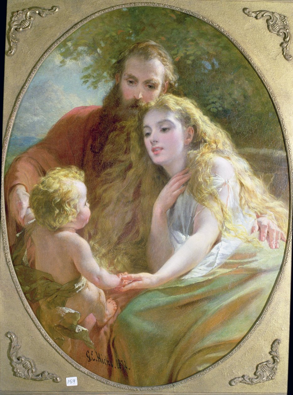 Paternidade, 1872 de George Elgar Hicks