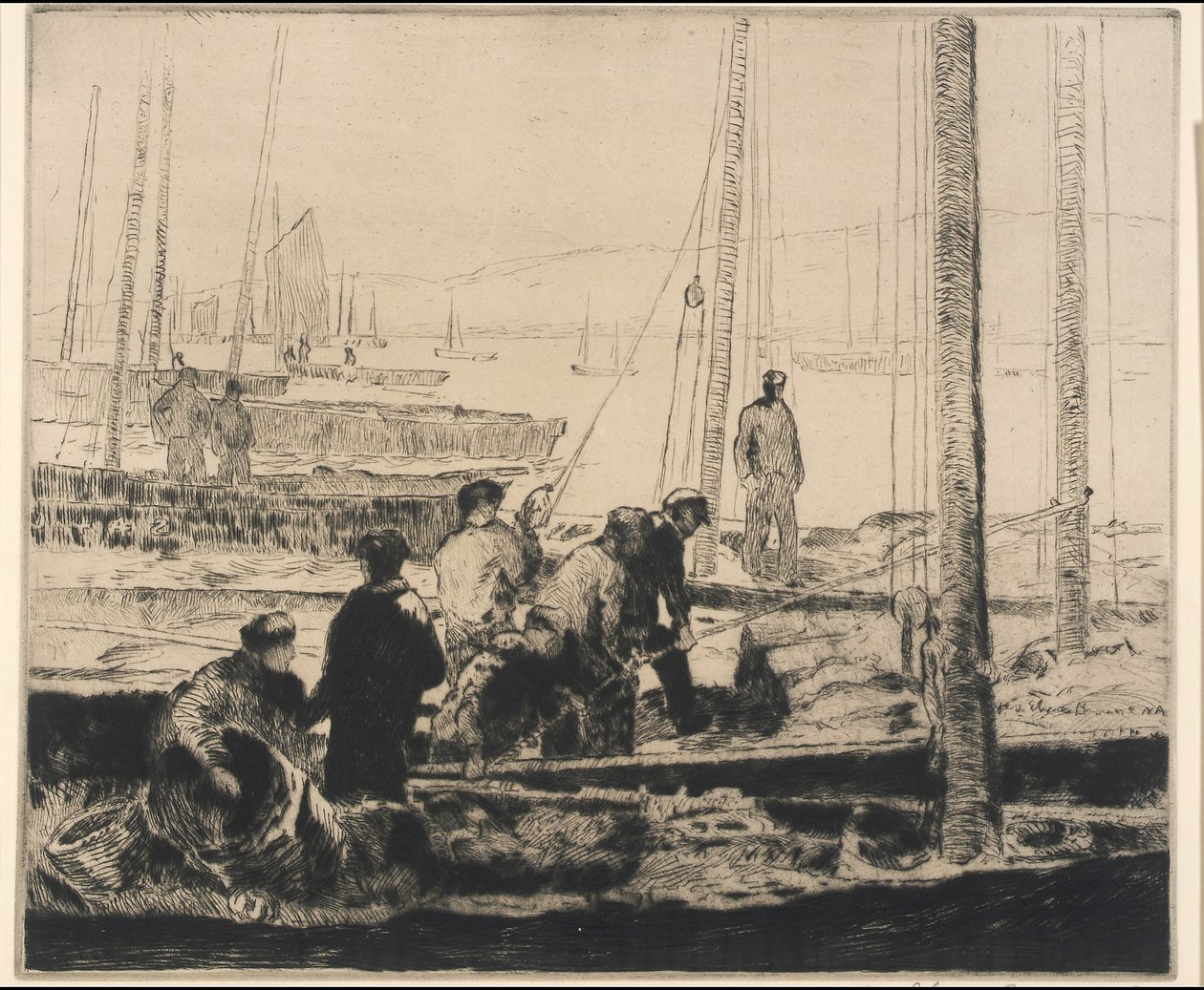 Frota de sardinhas de George Elmer Browne