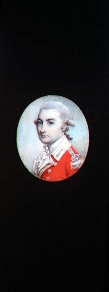 Miniatura do Tenente-Coronel Robertson de George Engleheart