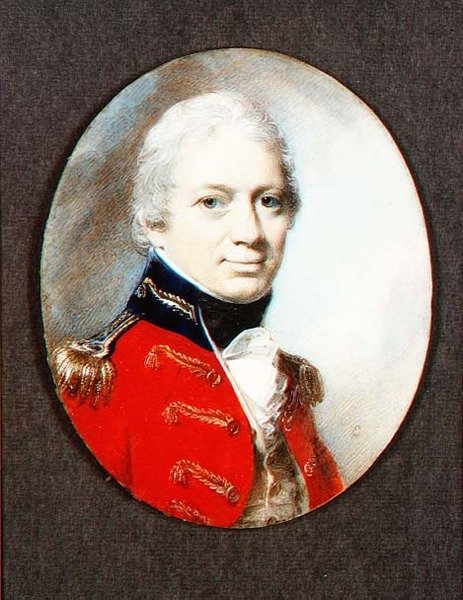 Miniatura do Tenente-Coronel Robertson de George Engleheart