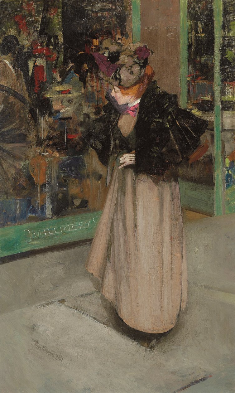 A janela do Milliner de George F. Henry