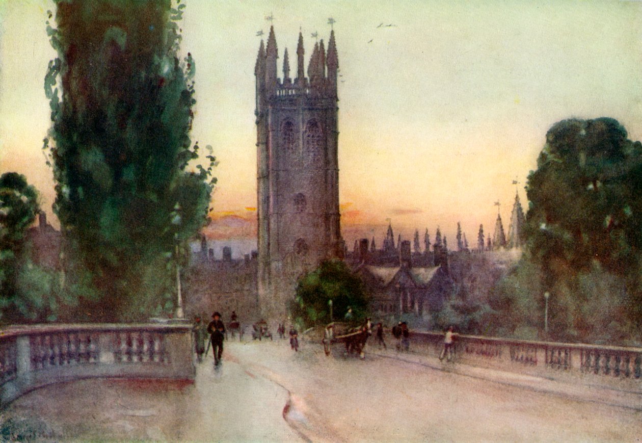 Torre do sino de Madalena, Oxford, Oxfordshire, 1924-1926 de George F Nicholls