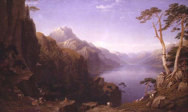 Loch Maree, Ross e Cromarty de George Fennel Robson
