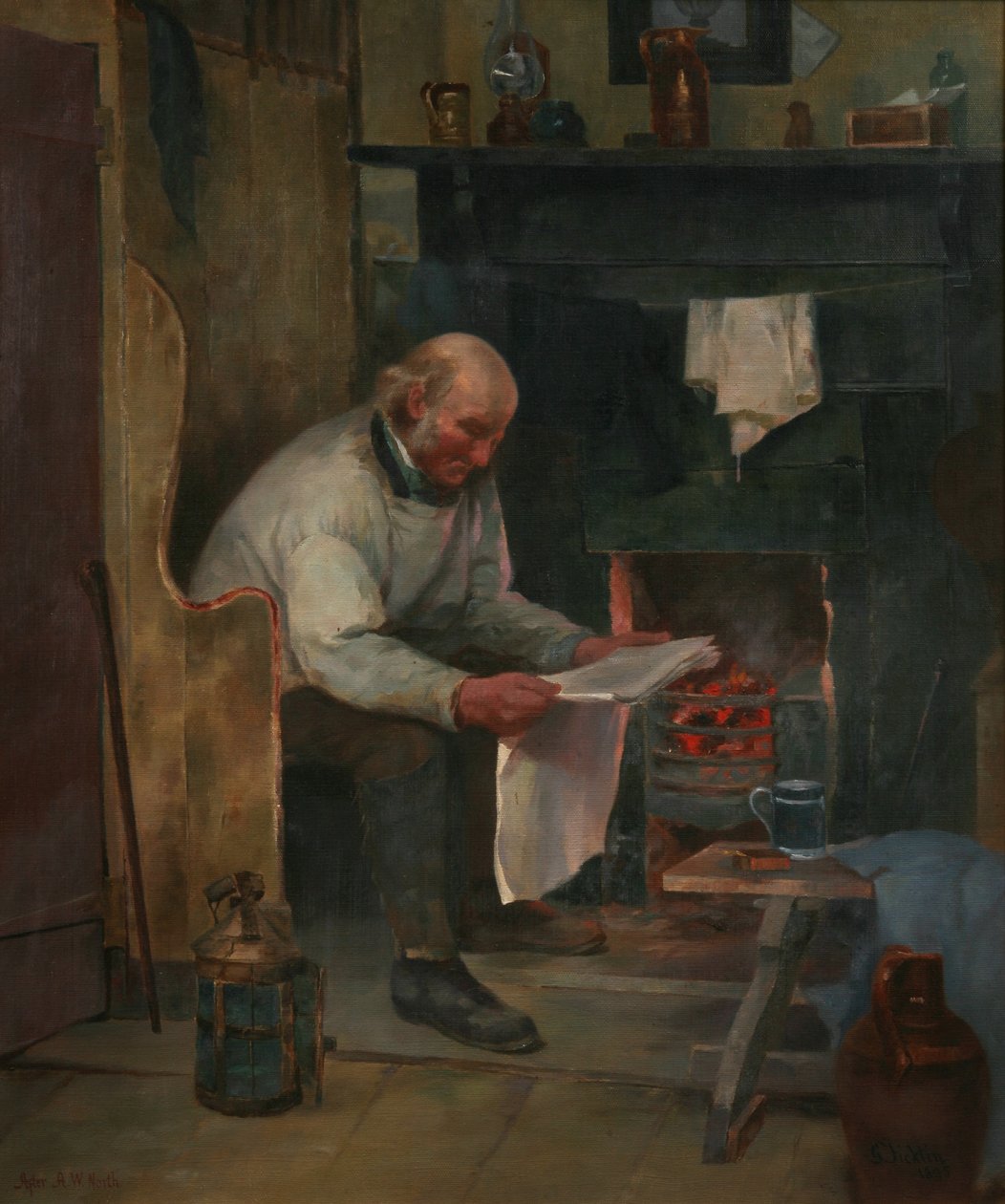 Contentamento, 1895 de George Ficklin