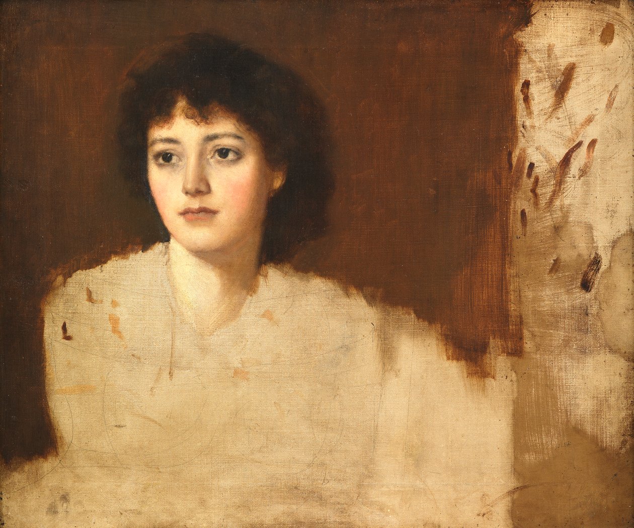 Estudo de Brown | George Frank Miles | Impressão de arte