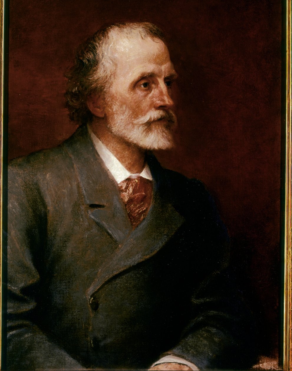 George MEREDITH, Retrato 1893 (óleo sobre tela) de George Frederic Watts