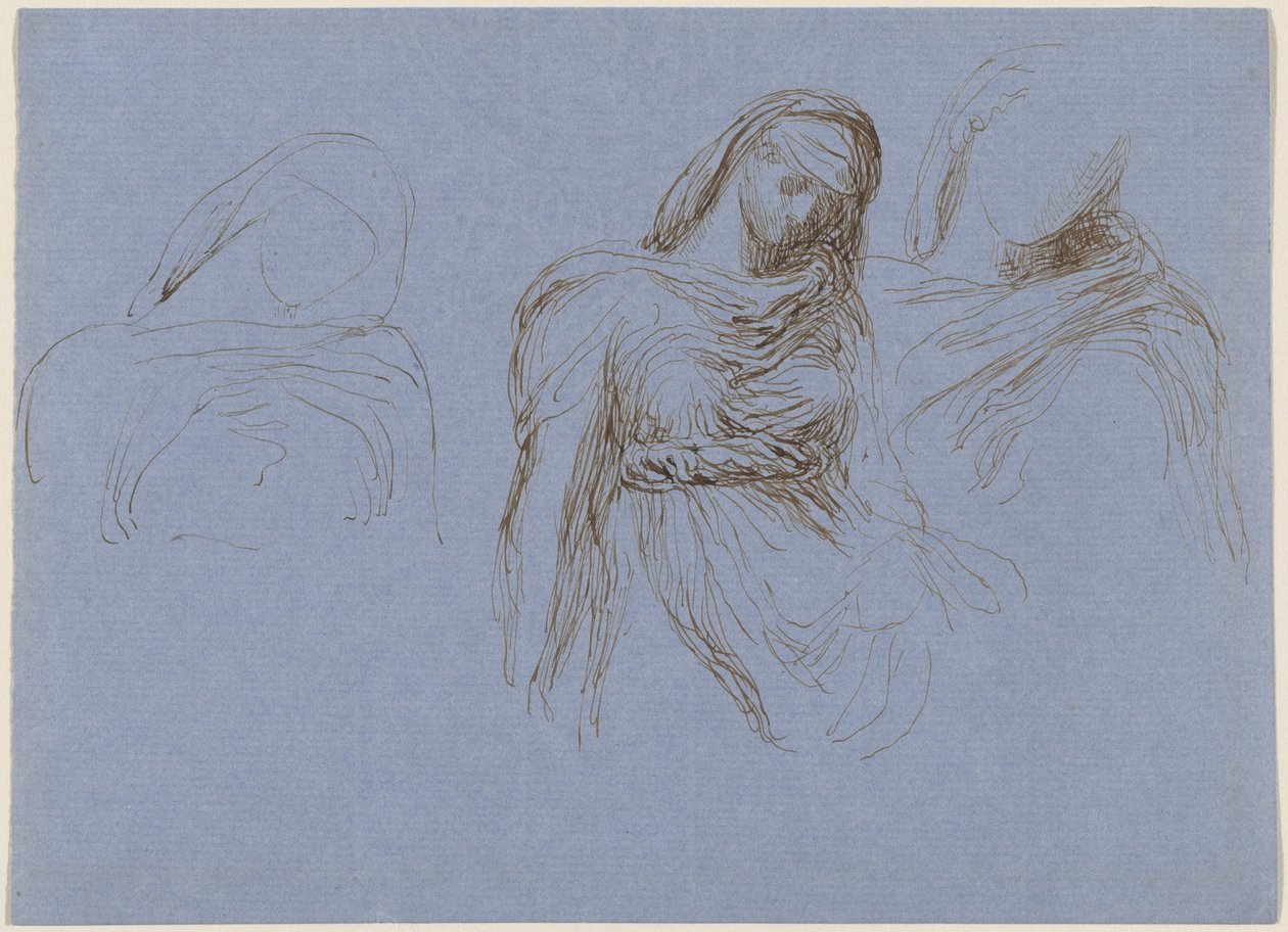 Estudo da Morte para "Tempo e Morte" de George Frederic Watts