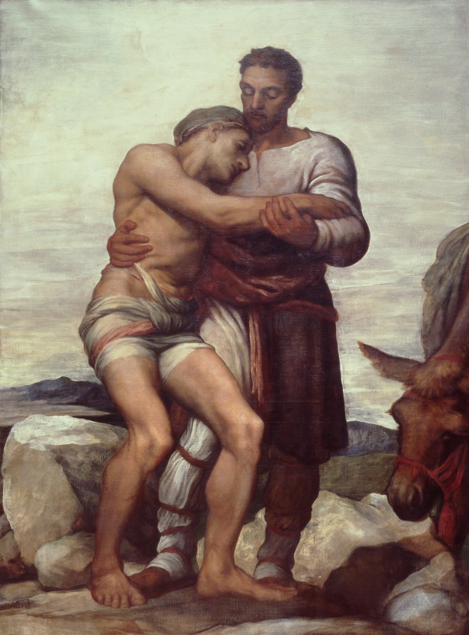 O bom samaritano de George Frederic Watts