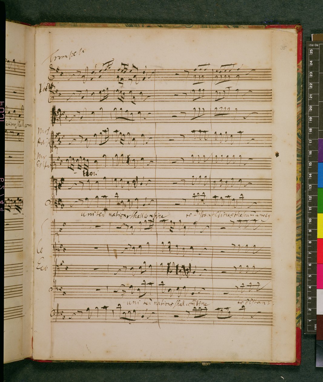 Trilha sonora original para a ode de aniversário de Handel para a rainha Anne de George Frederick Handel