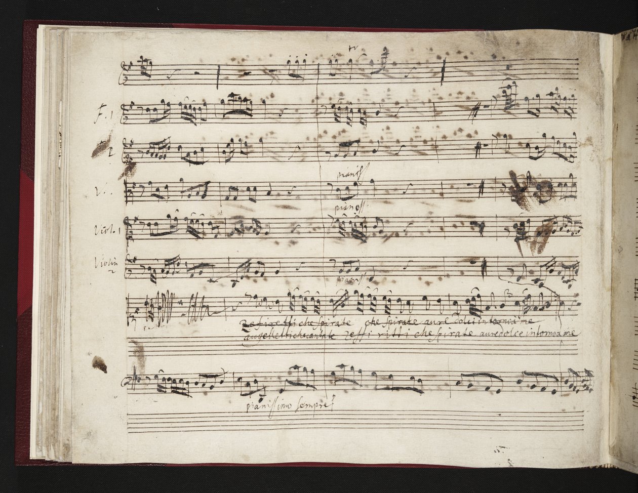 RM 20 c 3 f.20v Partitura de 