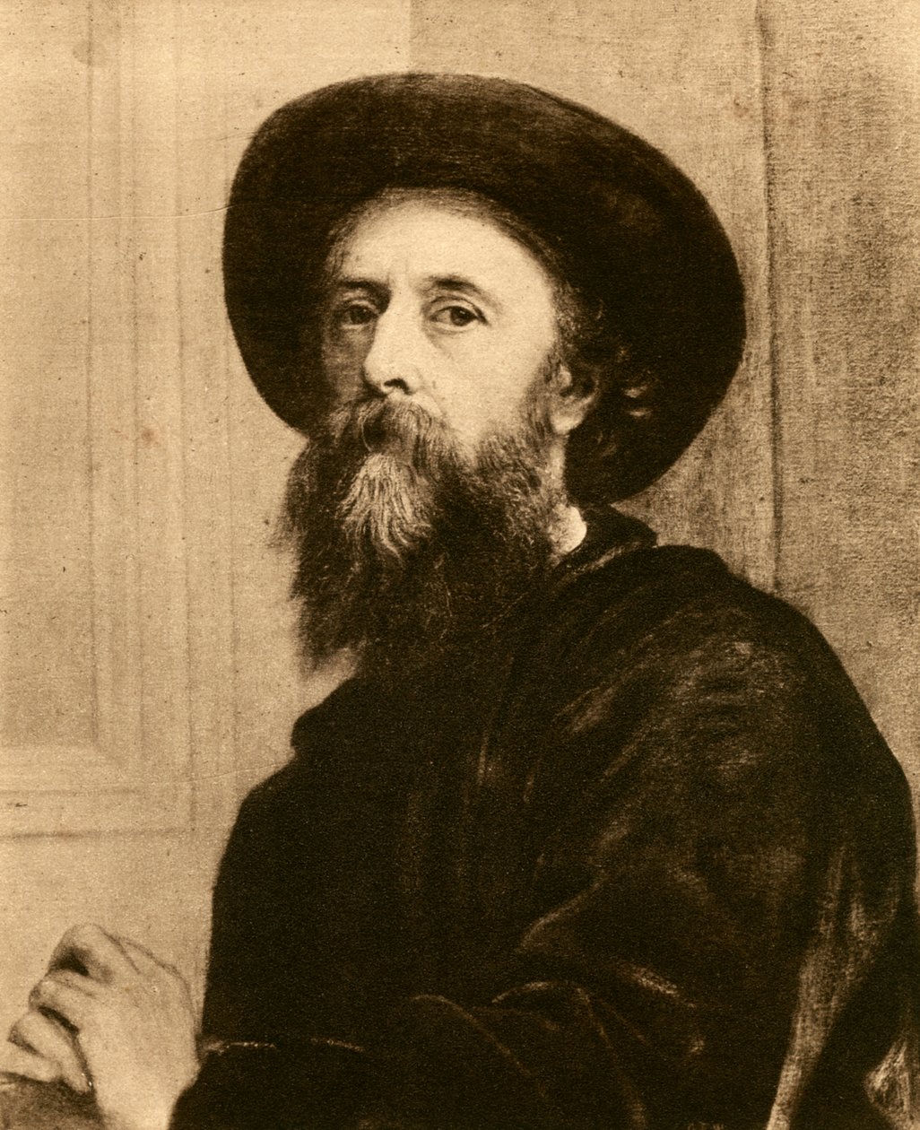 George Frederic Watts, pintor e escultor inglês do Victorian, 1913. de George Frederick Watts