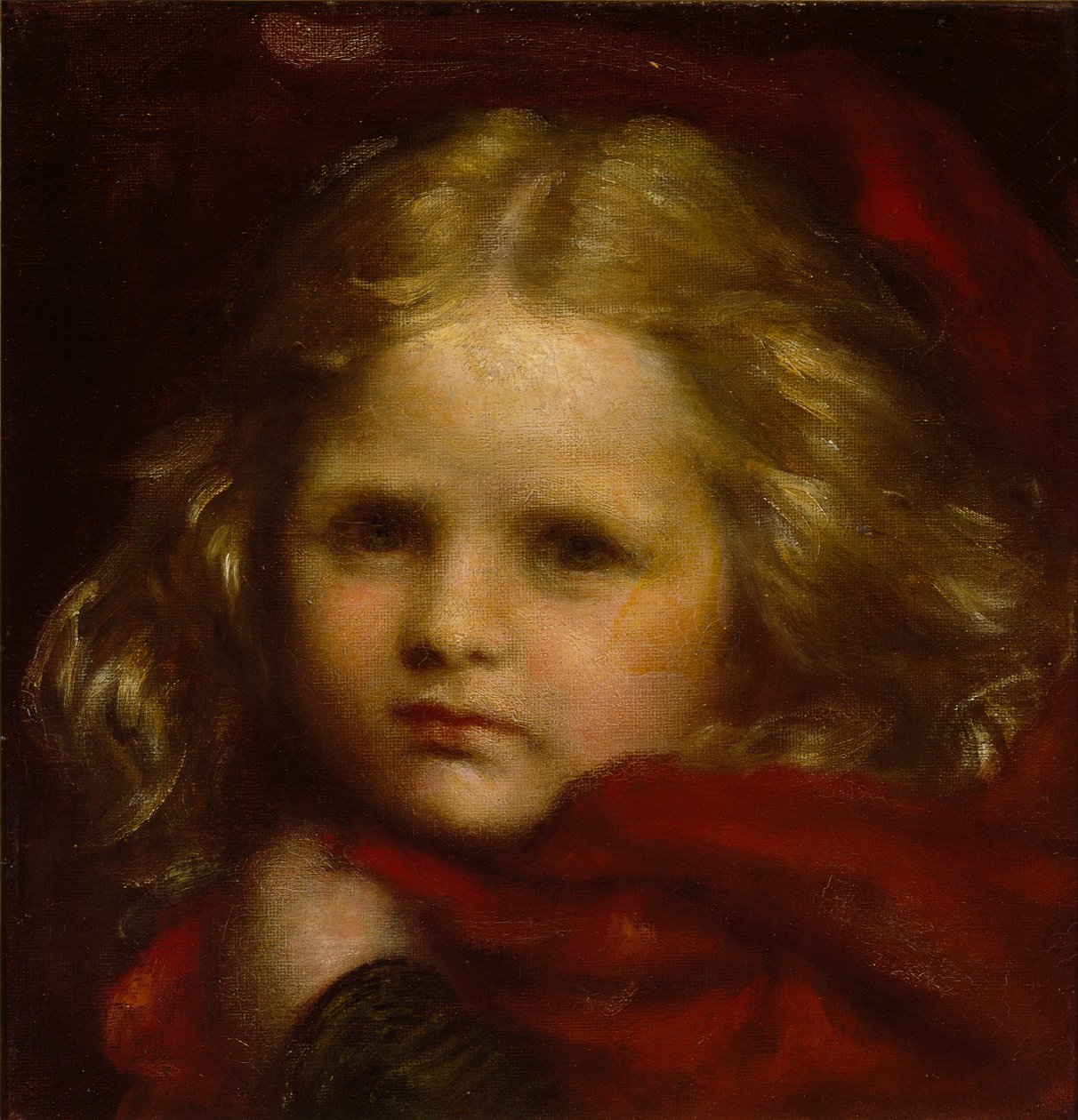 Capuchinho Vermelho, 1864 de George Frederick Watts