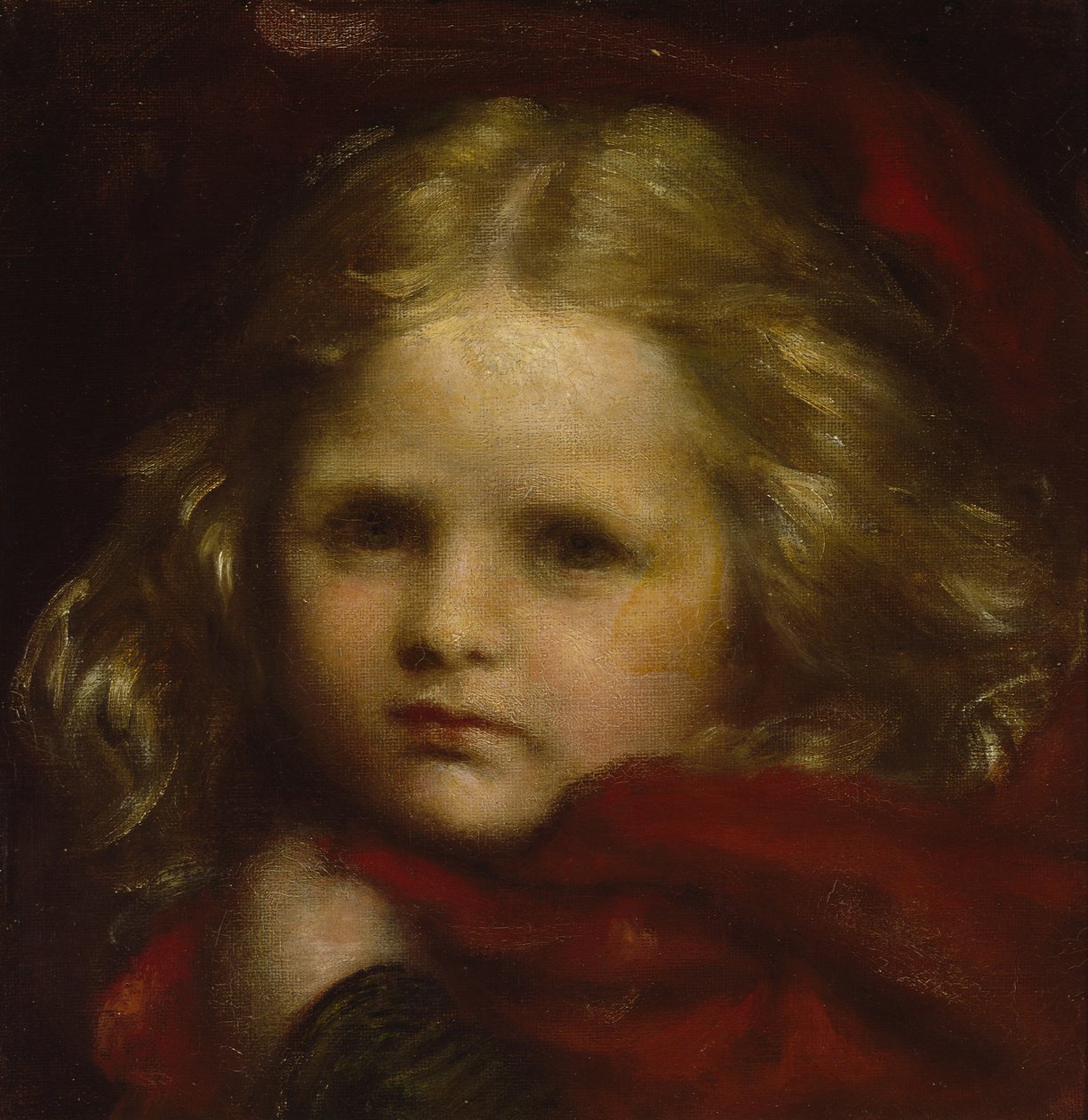 Chapeuzinho Vermelho, 1864 de George Frederick Watts