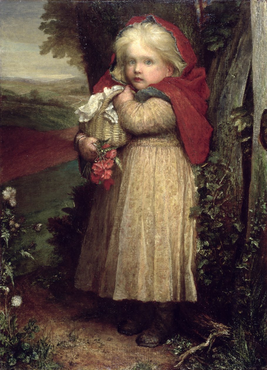 Chapeuzinho Vermelho, 1890 de George Frederick Watts