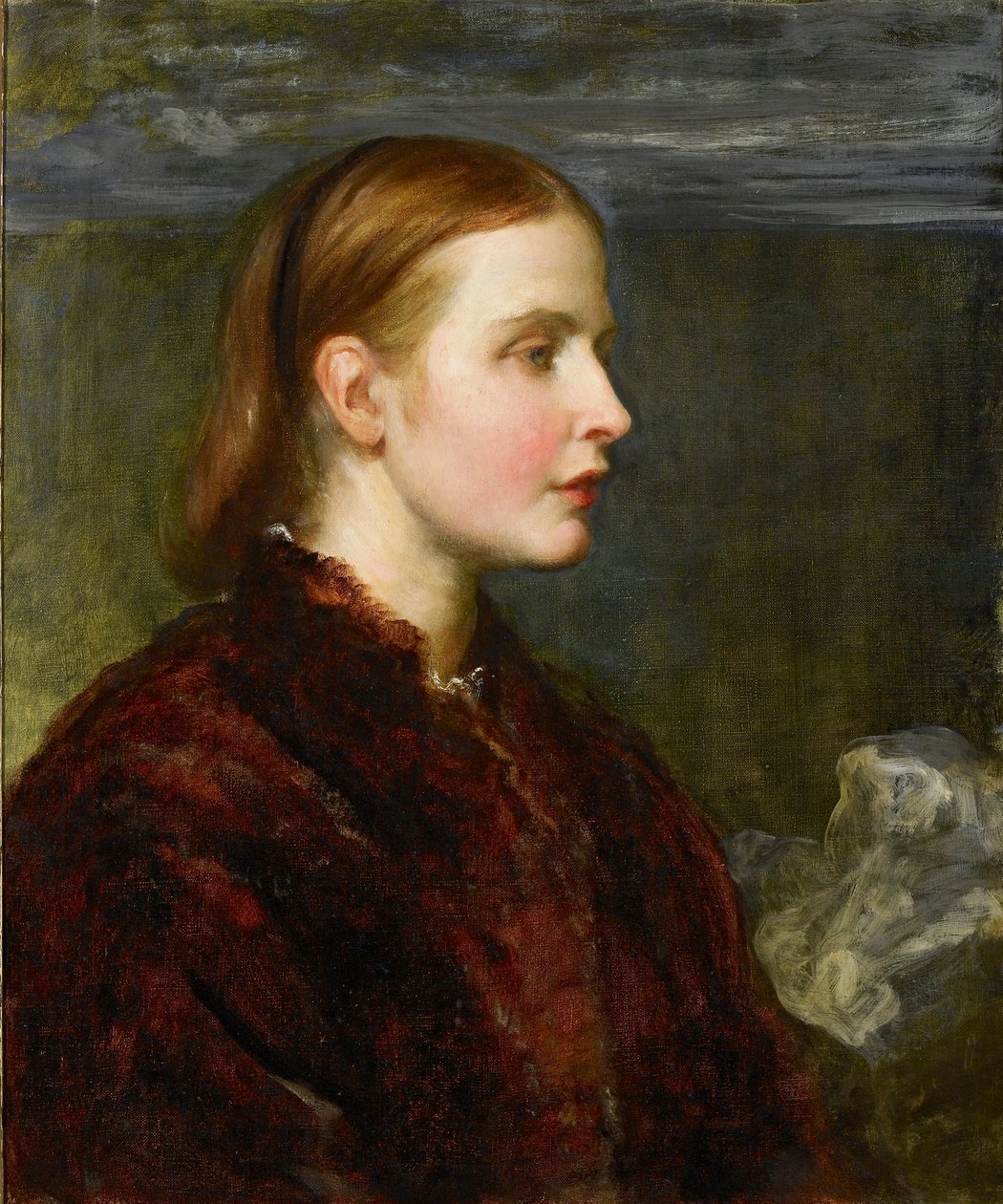 Senhorita Eliza Ann Ogilvy, 1866 de George Frederick Watts