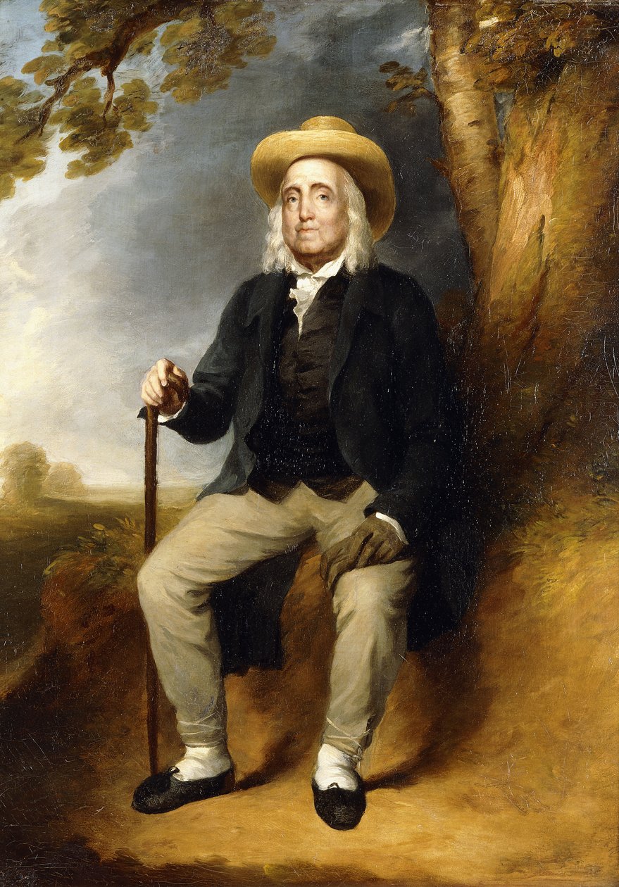 Retrato de Jeremy Bentham de George Frederick Watts
