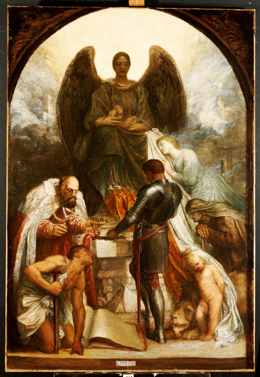 O anjo da morte de George Frederick Watts