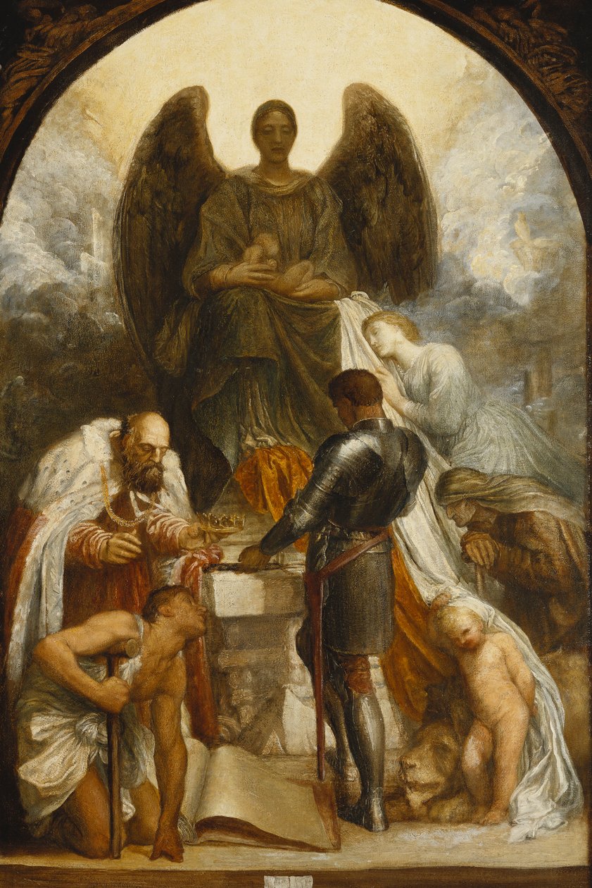 O anjo da morte, de George Frederick Watts