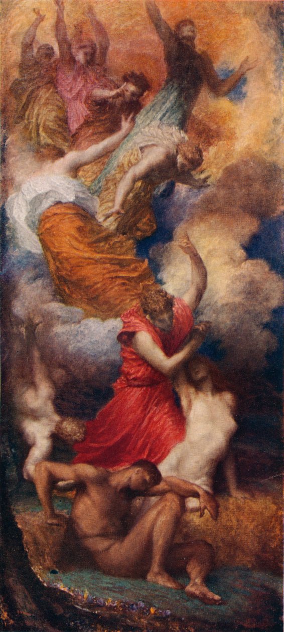A criação de Eva, 1882 de George Frederick Watts