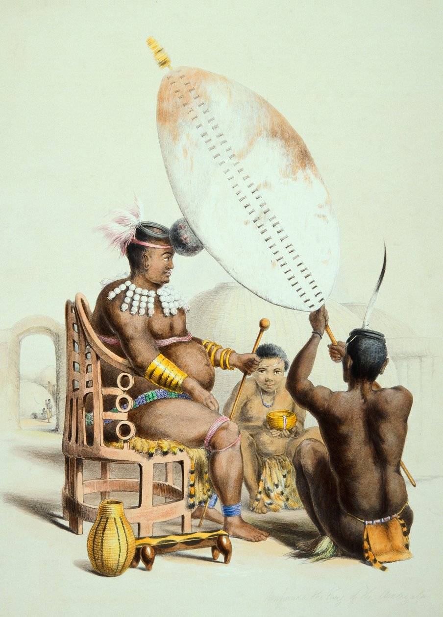 Umpanda, Rei do Amazulu de George French Angas