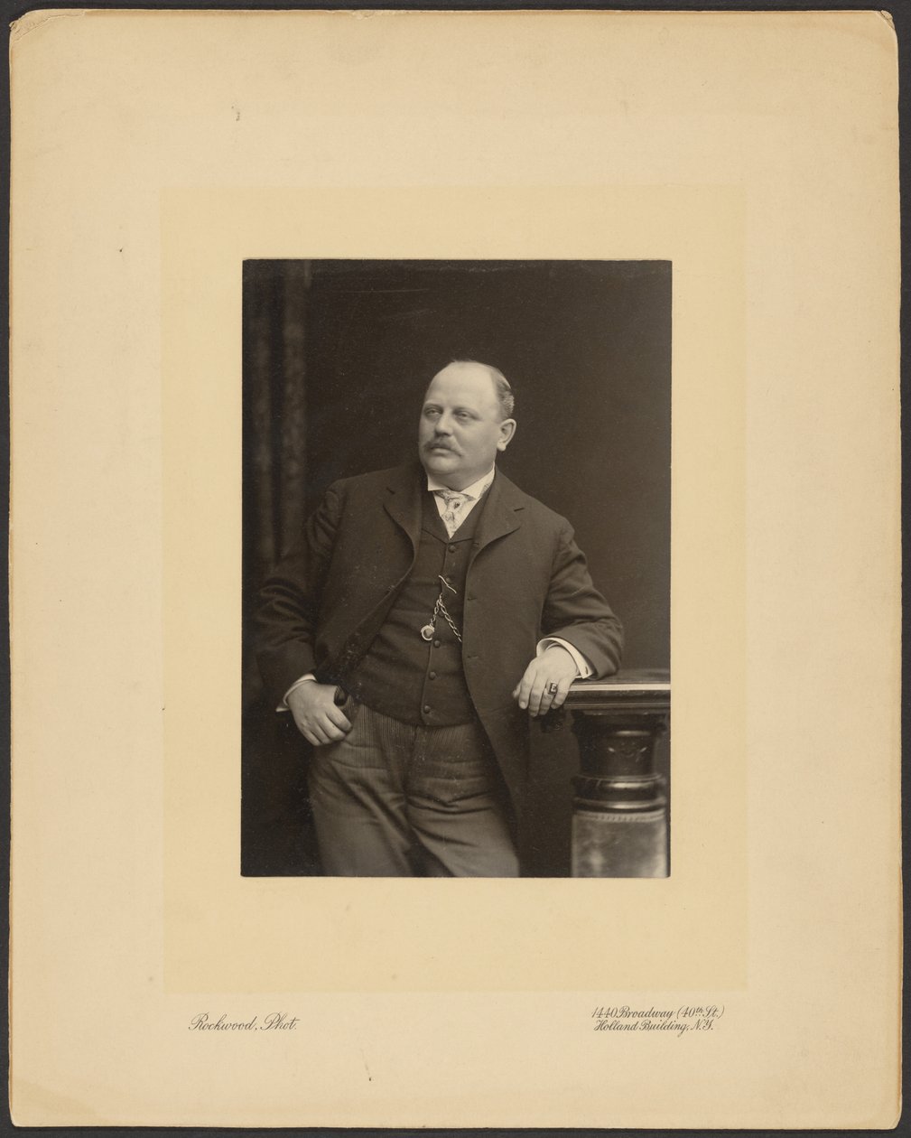 [Retrato de um homem]. de George Gardner Rockwood