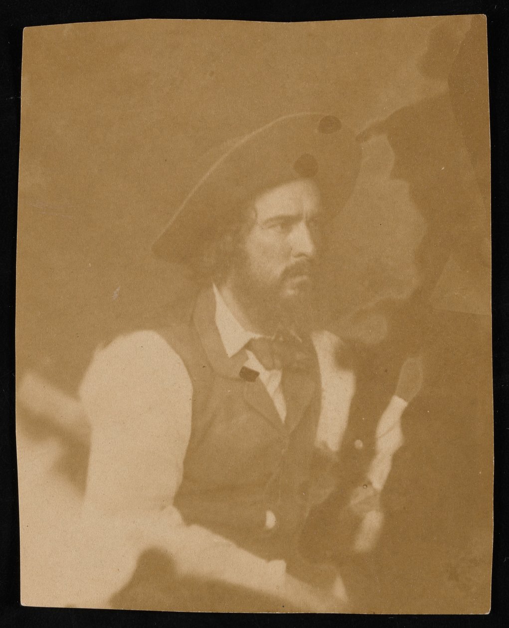 Retrato de Caleb Burwell Rowan Kennerly 1829-1861, antes de 1861. de George Gibbs
