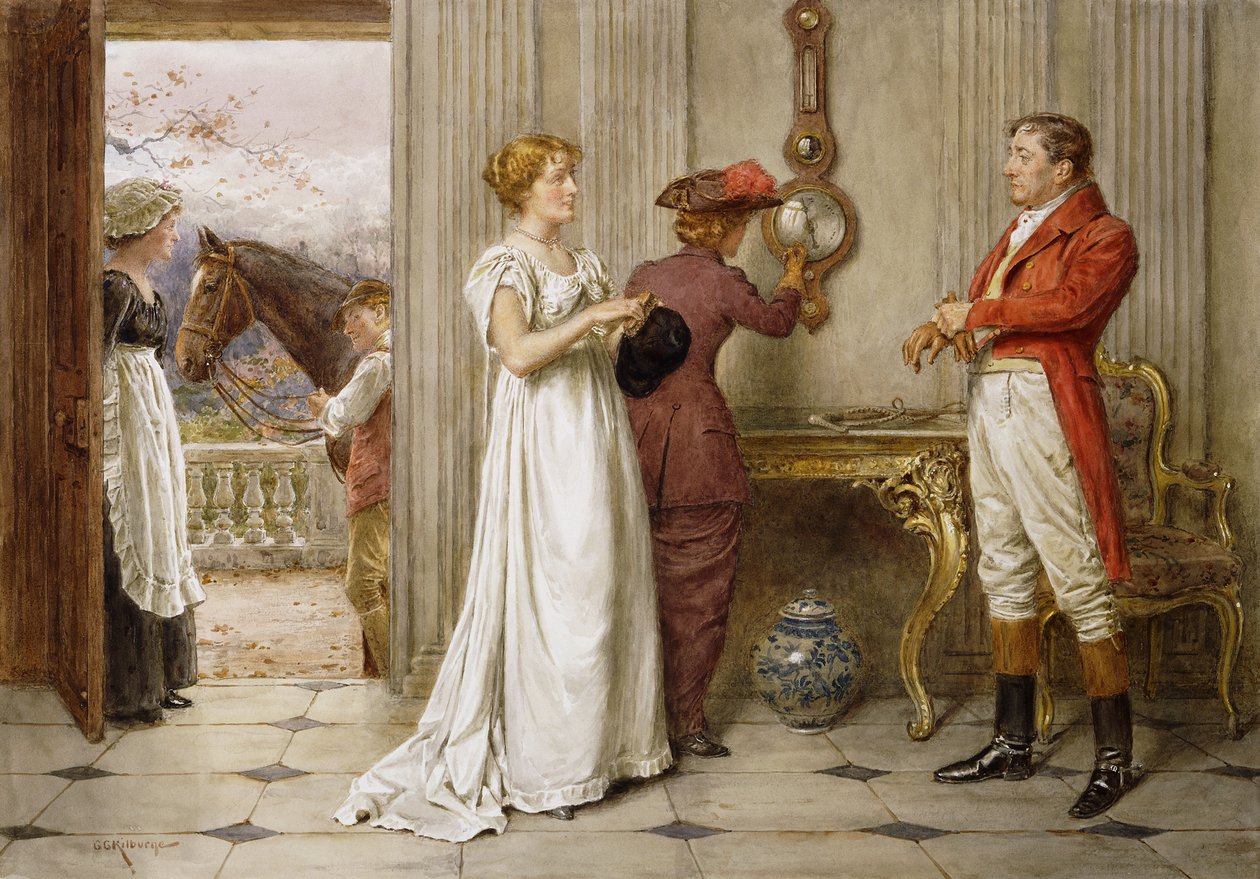 Um vento do sul e um céu nublado, de George Goodwin Kilburne
