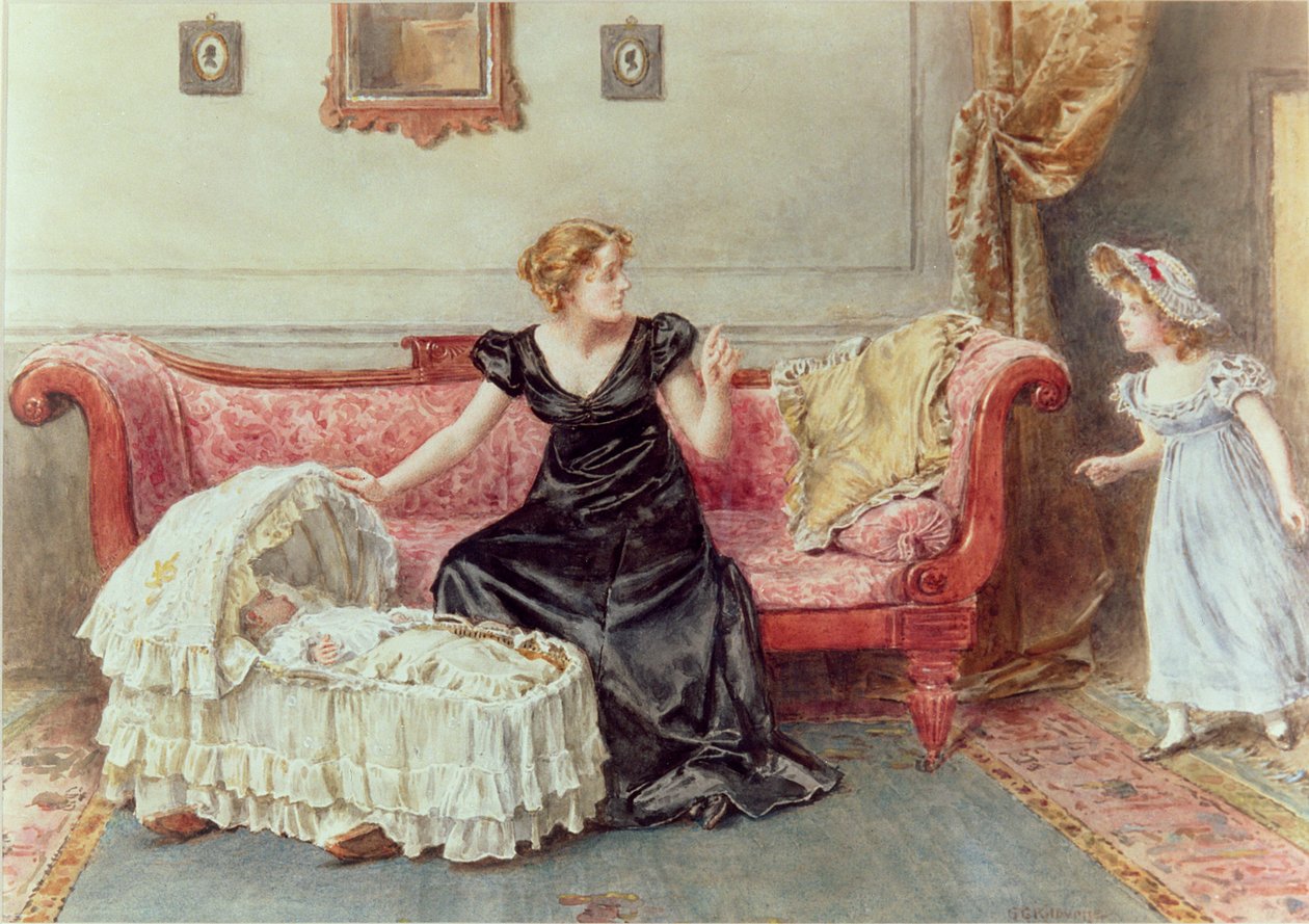 Silêncio! de George Goodwin Kilburne